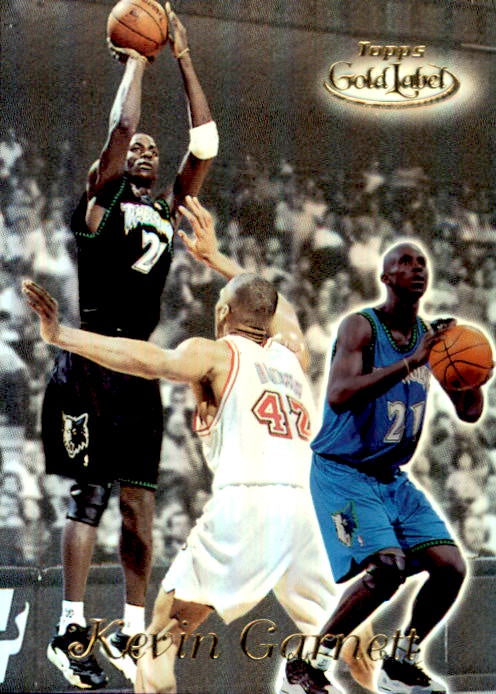 Kevin Garnett, Class 2, 1999-00 Topps Gold Label Basketball NBA