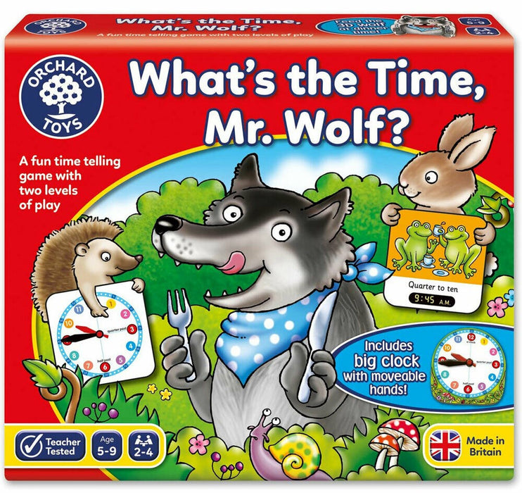 Orchard Toys - What's the Time Mr Wolf? Game
