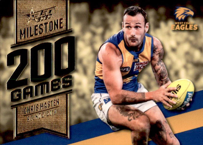 Chris Masten, 200 Games Milestone, 2020 Select AFL Footy Stars