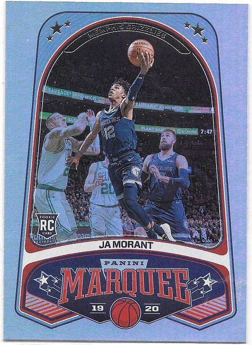 Ja Morant, RC, Marquee, 2019-20 Panini Chronicles NBA Basketball