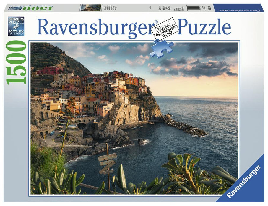 Ravensburger - Cinque Terre Viewpoint - 1500 Piece Jigsaw Puzzle