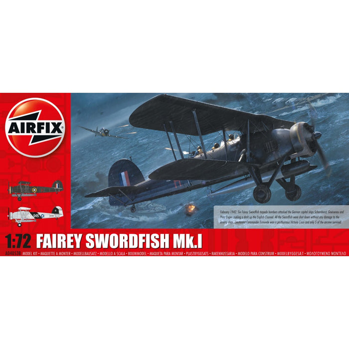 AIRFIX FAIREY SWORDFISH MK.I 1:72 Scale MODEL KIT