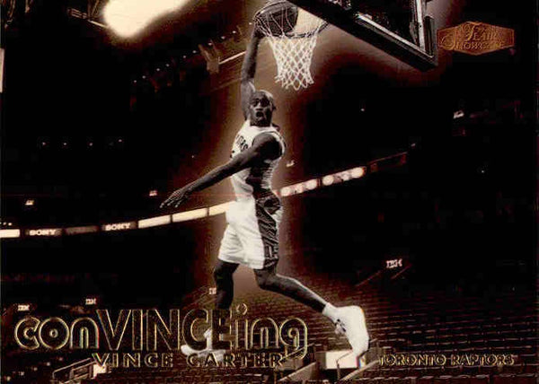 Vince Carter, ConVINCEing #9, 1999-2000 Flair Showcase Basketball