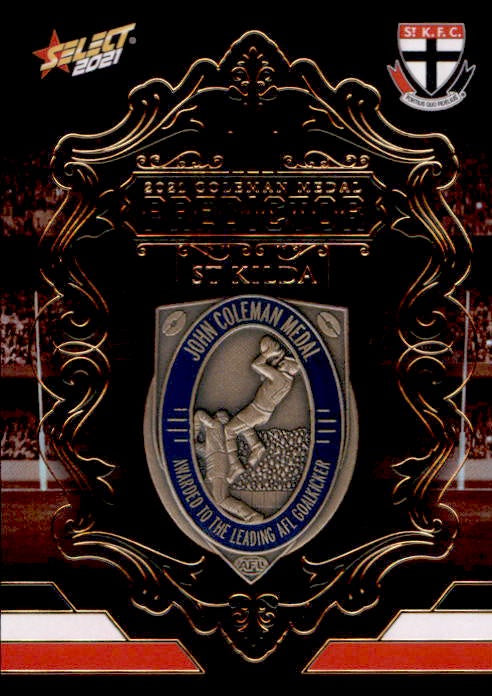 St Kilda Saints, Coleman Medal Predictor, 2021 Select AFL Footy Stars