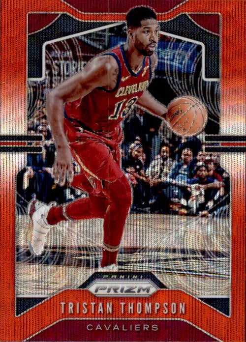 2019-20 Prizm Basketball Red Wave Refractor Tristan Thompson