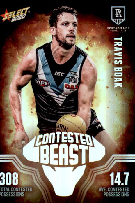 Travis Boak, Contested Beasts, 2020 Select AFL Footy Stars”