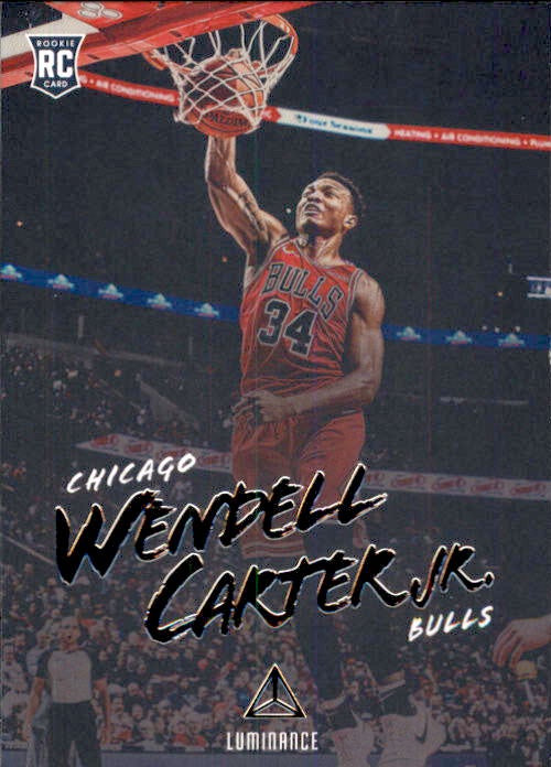 Wendell Carter Jr, RC, Luminance, 2018-19 Panini Chronicles Basketball NBA