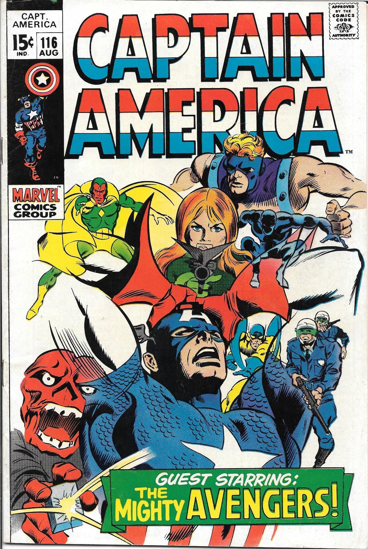 Captain America #116 Comic — Ja Ja's Collectables