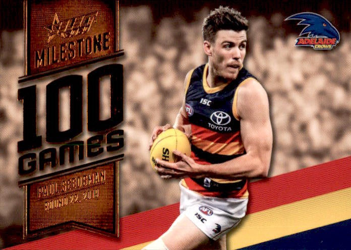 Paul Seedsman, 100 Games Milestone, 2020 Select AFL Footy Stars