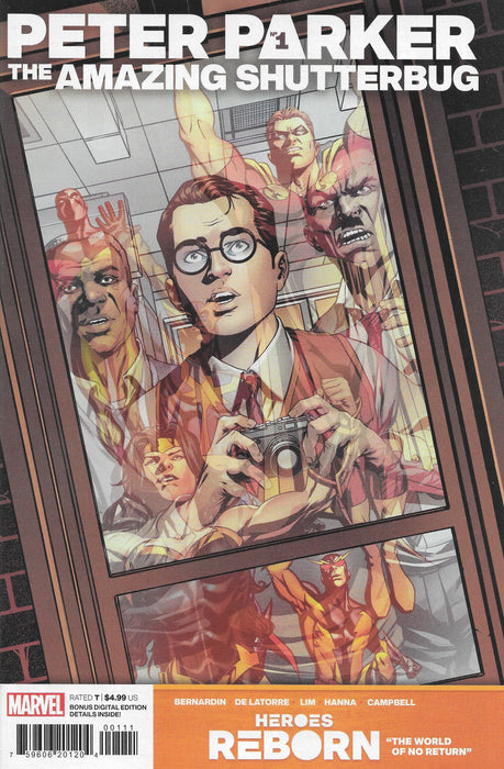 Heroes Reborn, Peter Parker, The Amazing Shutterbug #1 Comic