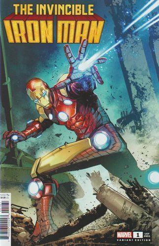 Invincible Iron Man, Vol. 4, #1 Checchetto Variant Comic