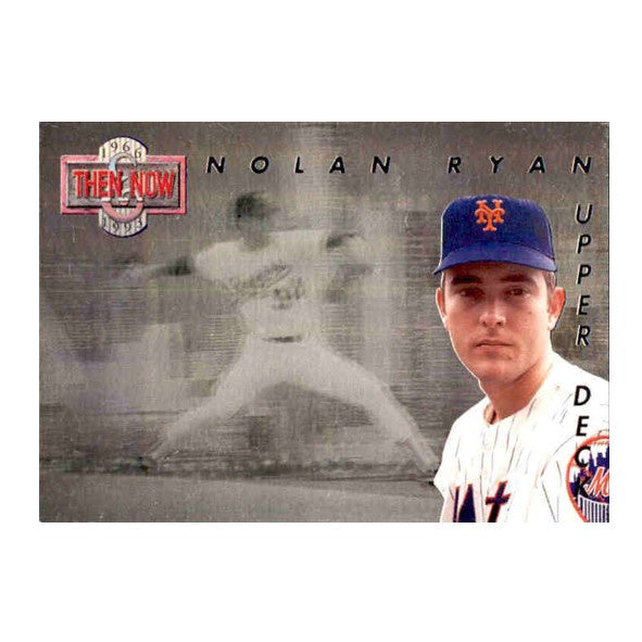 Nolan Ryan, Then & Now, 1992 Upper Deck Baseball MLB