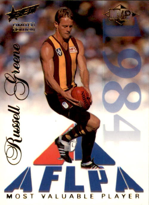 Russell Greene, MVP, 1995 Select Limited Edition AFL Sensation