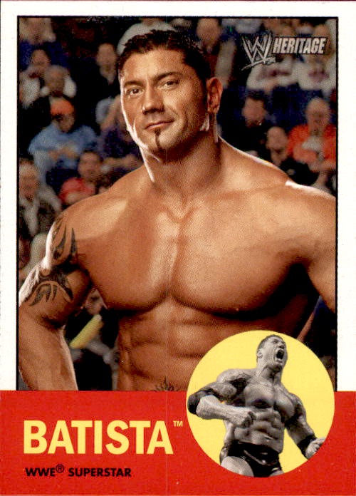 Batista, 2006 Topps Heritage II, WWE Wrestling