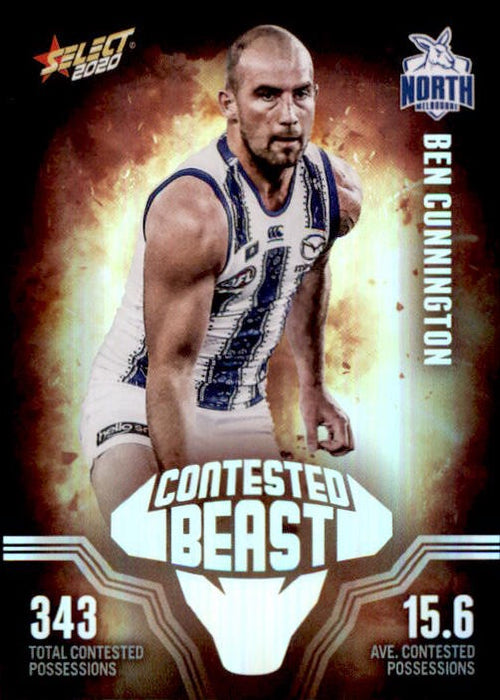 Ben Cunnington, Contested Beasts, 2020 Select AFL Footy Stars