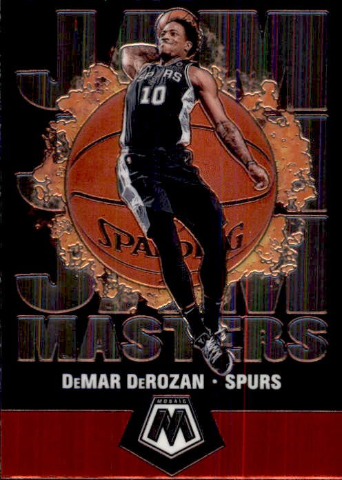 DeMar DeRozan, Jam Masters, 2019-20 Panini Mosaic Basketball NBA