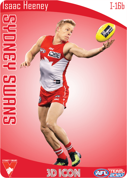 Isaac Heeney, 3D Icon, 2020 Teamcoach AFL