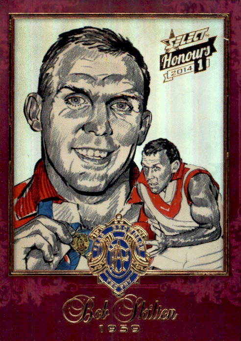 Bob Skilton, 1959 Brownlow Sketch, 2014 Select AFL Honours 1