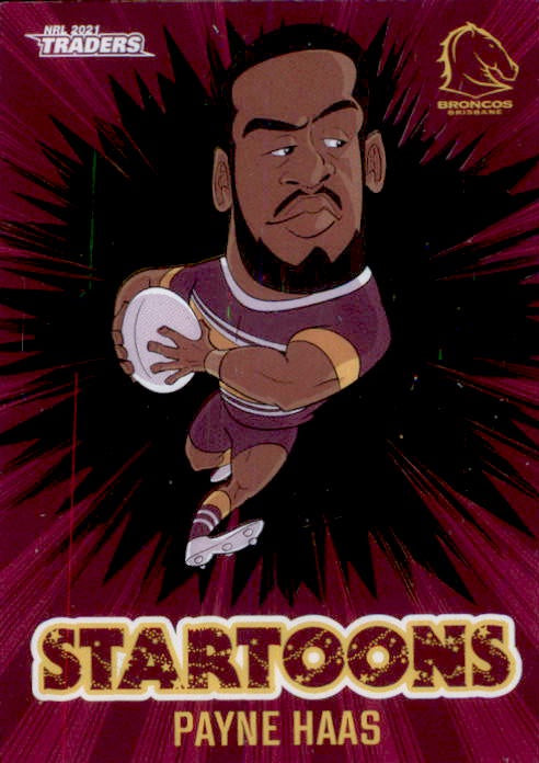 Payne Haas, Startoons, 2021 TLA Traders NRL