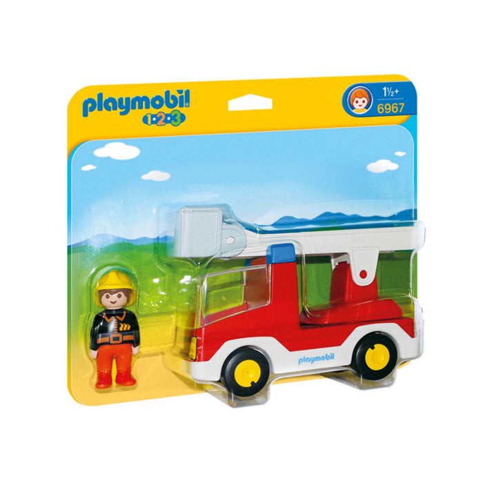 Playmobil 6967 - 1.2.3 Ladder Unit Fire Truck