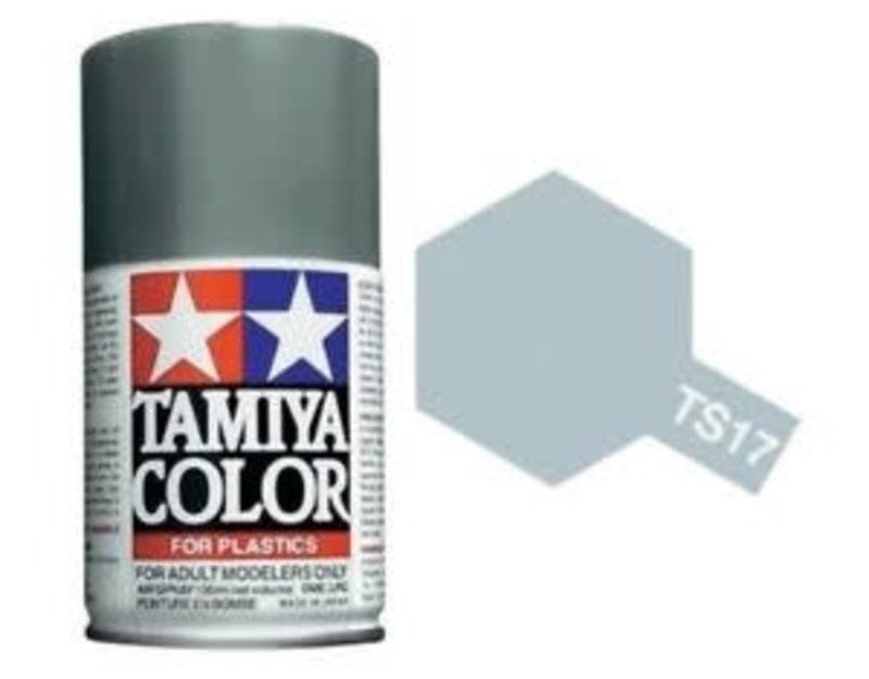 TAMIYA TS-17 GLOSS ALUMINUM Spray Paint 100ml