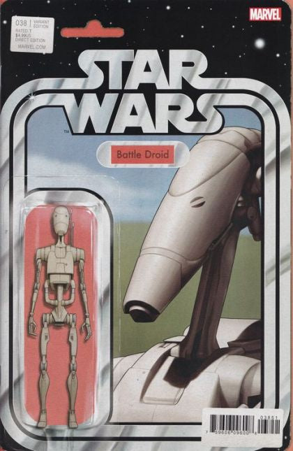 Star Wars #38 Comic (2020) Carded Battle Droid Variant Comic
