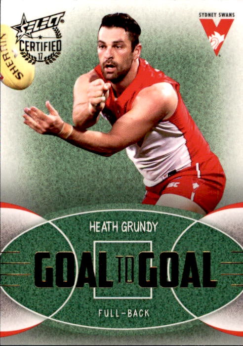 Heath Grundy, Goal to Goal, 2017 Select AFL Certified