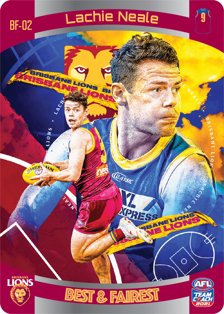 Lachie Neale, Best & Fairest, 2021 Teamcoach AFL