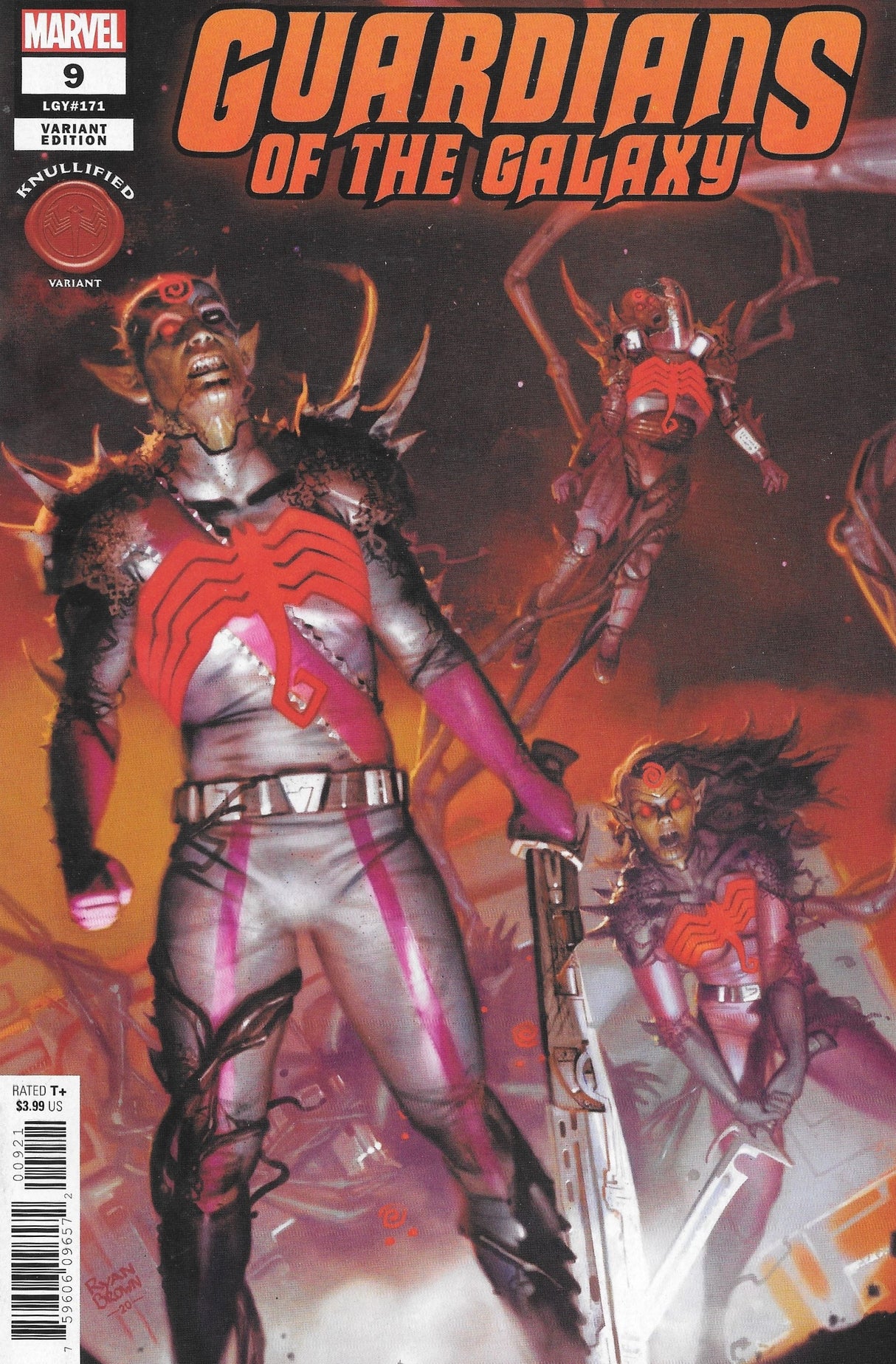 Guardians of the Galaxy #9, Knullified Variant Comic (2020)