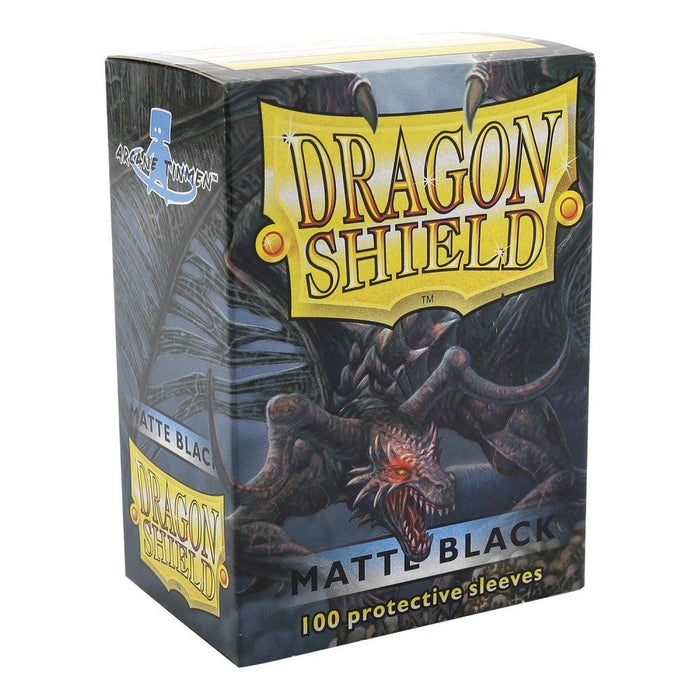 Sleeves - Dragon Shield - Box 100 - Black MATTE