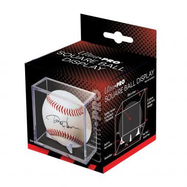 ULTRA PRO - Baseball Clear Square Ball Holder (Cube)