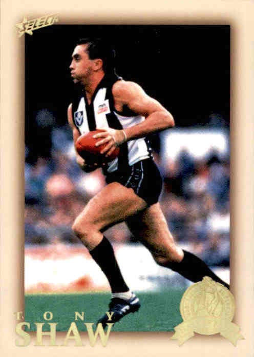 Tony Shaw, HFLE207, Hall of Fame Series 4, Red Back, 2012 Select Eternity AFL