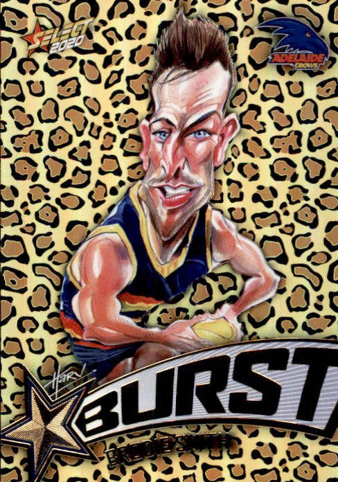 Brodie Smith, Leopard Starburst, 2020 Select AFL Footy Stars