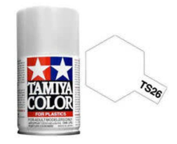 TAMIYA TS-26 PURE WHITE Spray Paint 100ml
