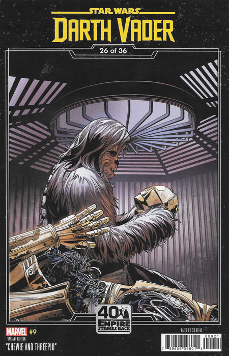 Star Wars Darth Vader #9 Comic 40th Anniversary Variant