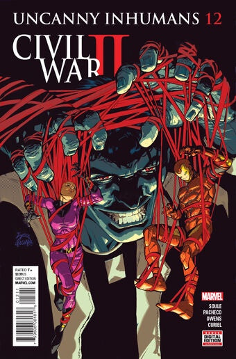 Uncanny Inhumans Civil War II #12 Comic