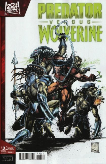 Predator vs. Wolverine #3 Portacio Variant Comic