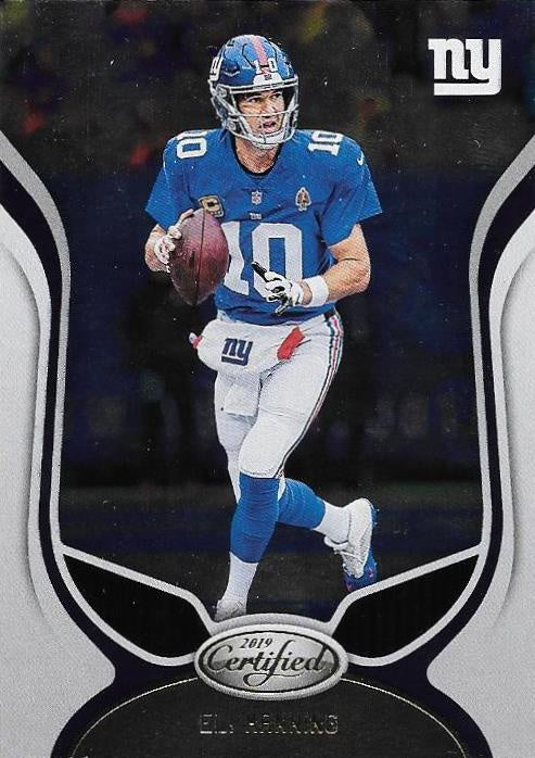 Eli Manning, 2019 Panini Certified Football NFL