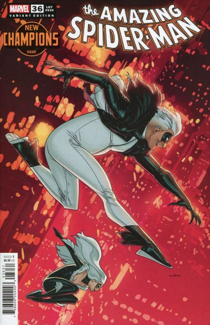 The Amazing Spider-man #36 New Champions Variant Comic