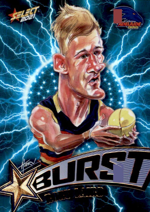 Rory Laird, Lightning Starburst, 2021 Select AFL Footy Stars