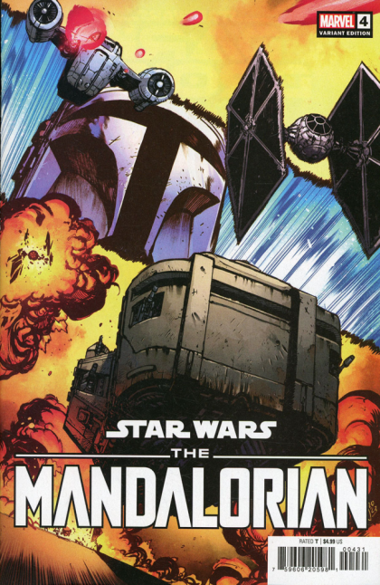 Star Wars: The Mandalorian, Season 2, #4 Variant Comic