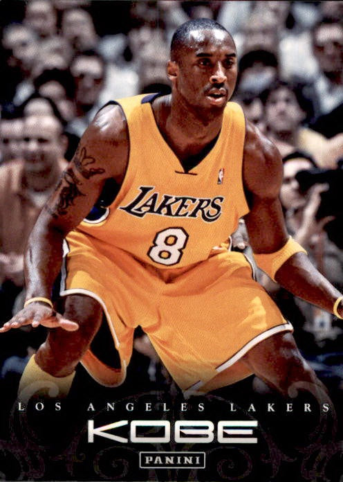 Kobe Bryant Anthology #98, Panini Basketball NBA