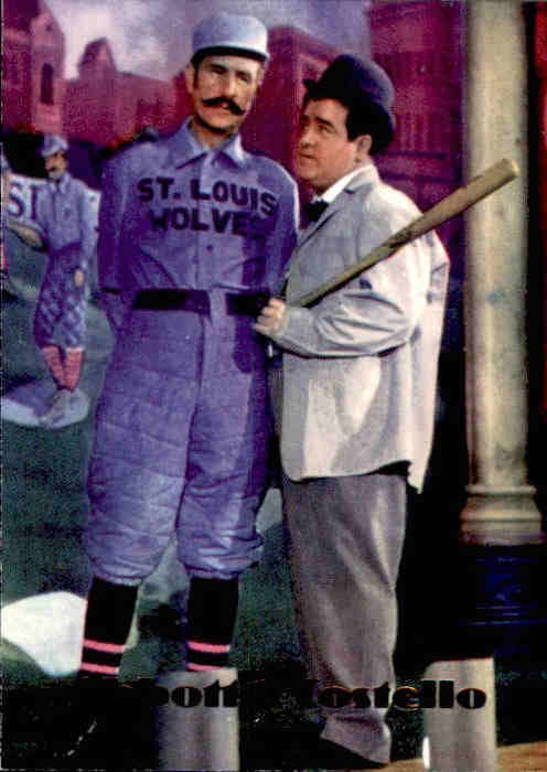 Abbott & Costello, 1996 DuoCards promo