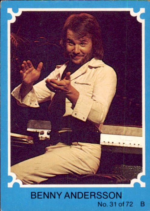 Benny Andersson, 1976 Scanlens ABBA Blue