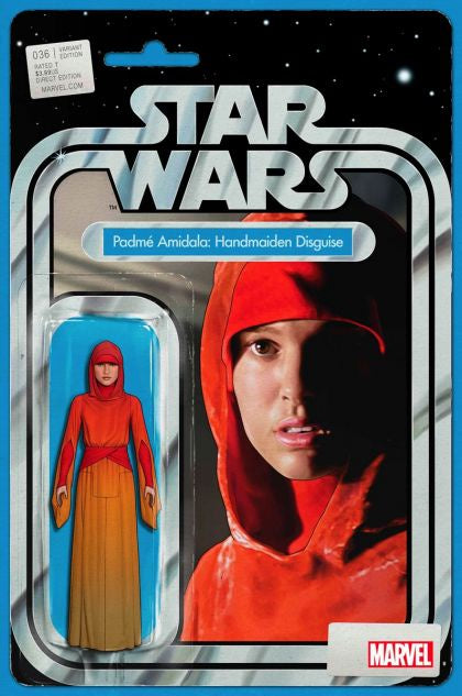 Star Wars #34 (2020) Carded Padme Amidala: Handmaiden Disguise Variant Comic