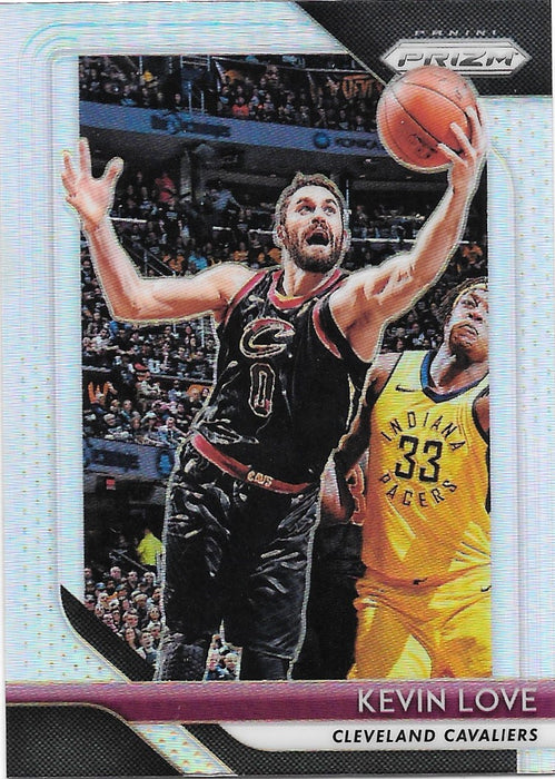 Kevin Love, Silver Prizm, 2018-19 Panini Prizm Basketball NBA