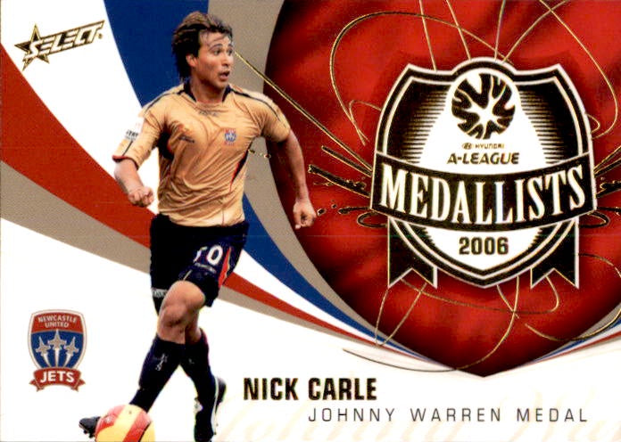 Nick Carle, Medallists, 2007 Select A-League Soccer