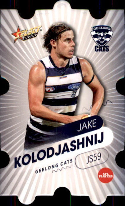 JS59 Jake Kolodjashnij, Jigsaw, 2020 Select AFL Footy Stars