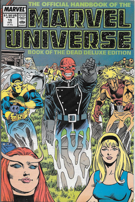 The Official Handbook of the Marvel Universe Book of the Dead, #19 Comic