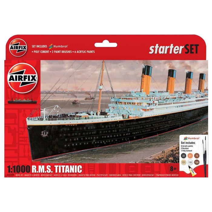 AIRFIX LARGE STARTER SET - RMS TITANIC Model Kit